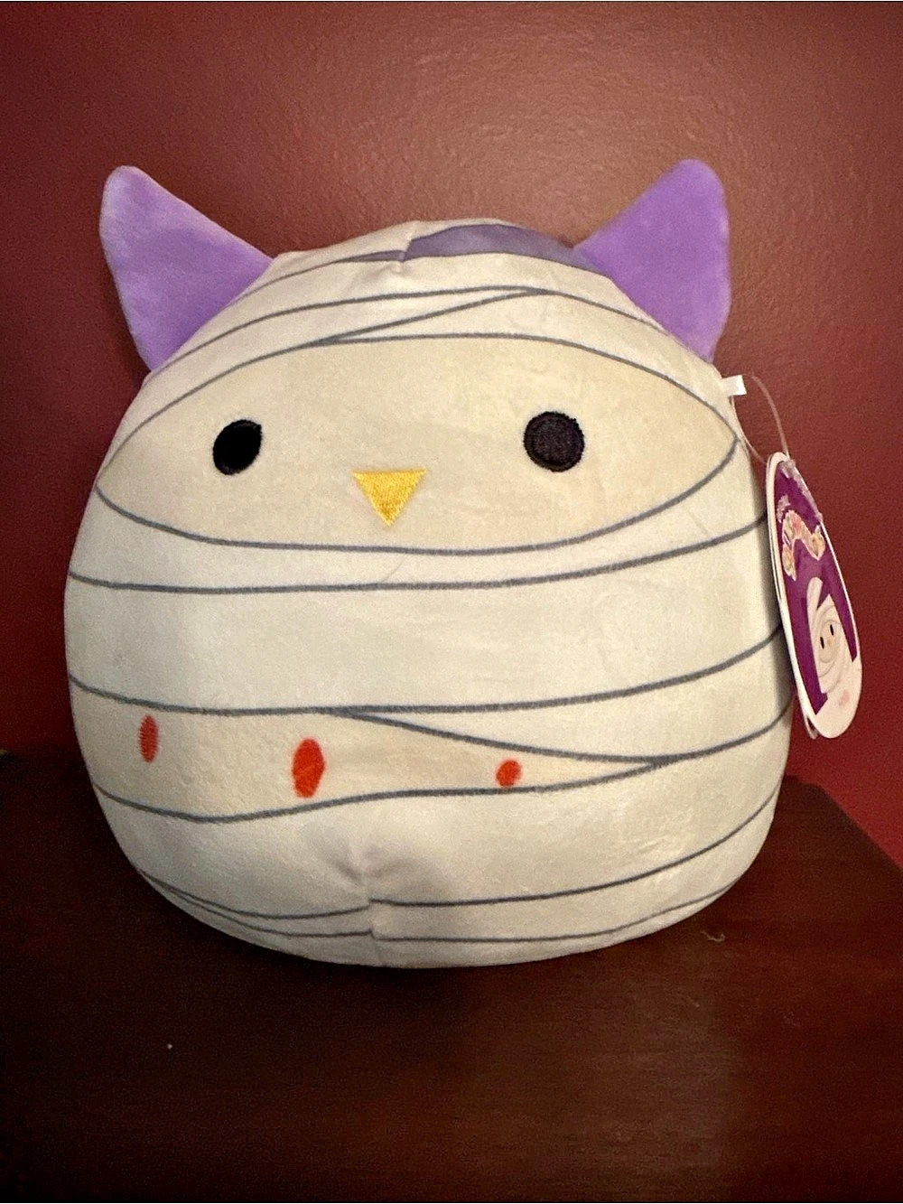 Squishmallows Holly the Owl Mummy Plush
